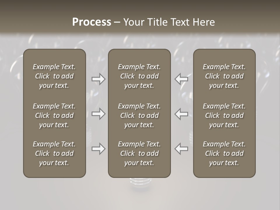 Fluorescent Tungsten Bulb PowerPoint Template