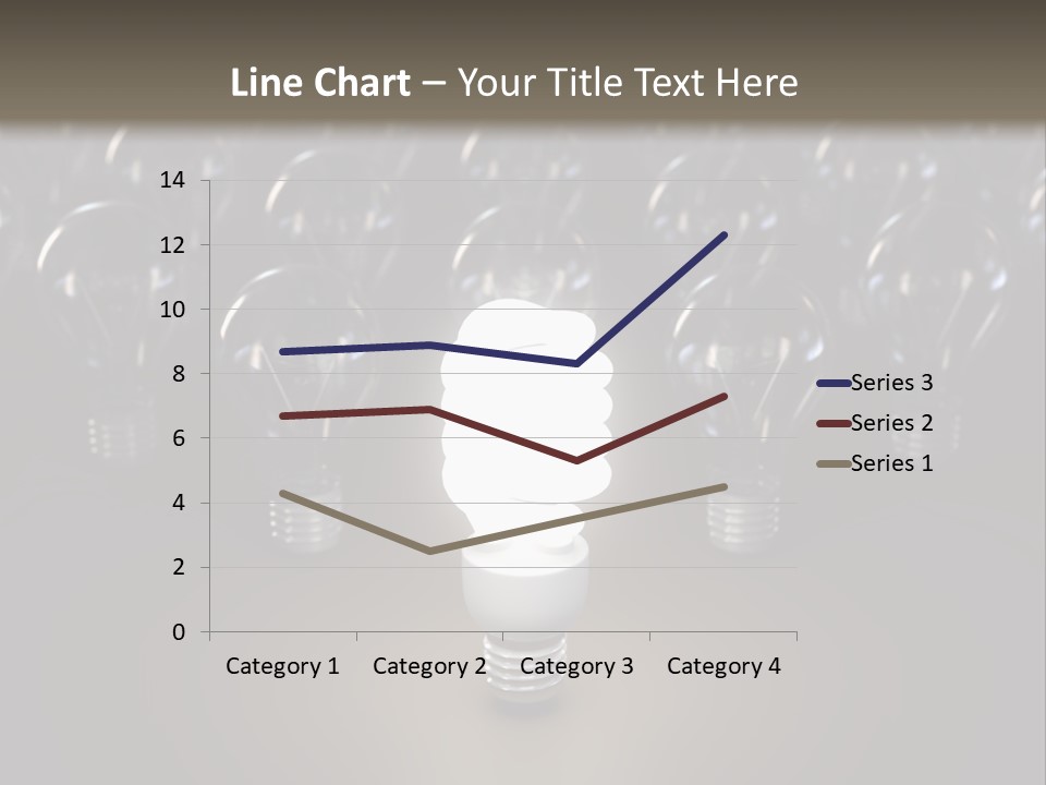 Fluorescent Tungsten Bulb PowerPoint Template