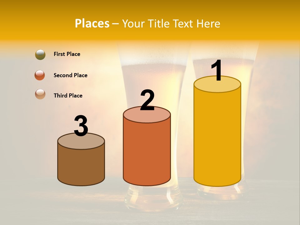 Brewery Froth Bar PowerPoint Template