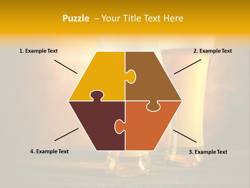 Brewery Froth Bar PowerPoint Template