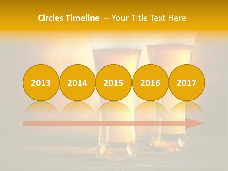 Brewery Froth Bar PowerPoint Template