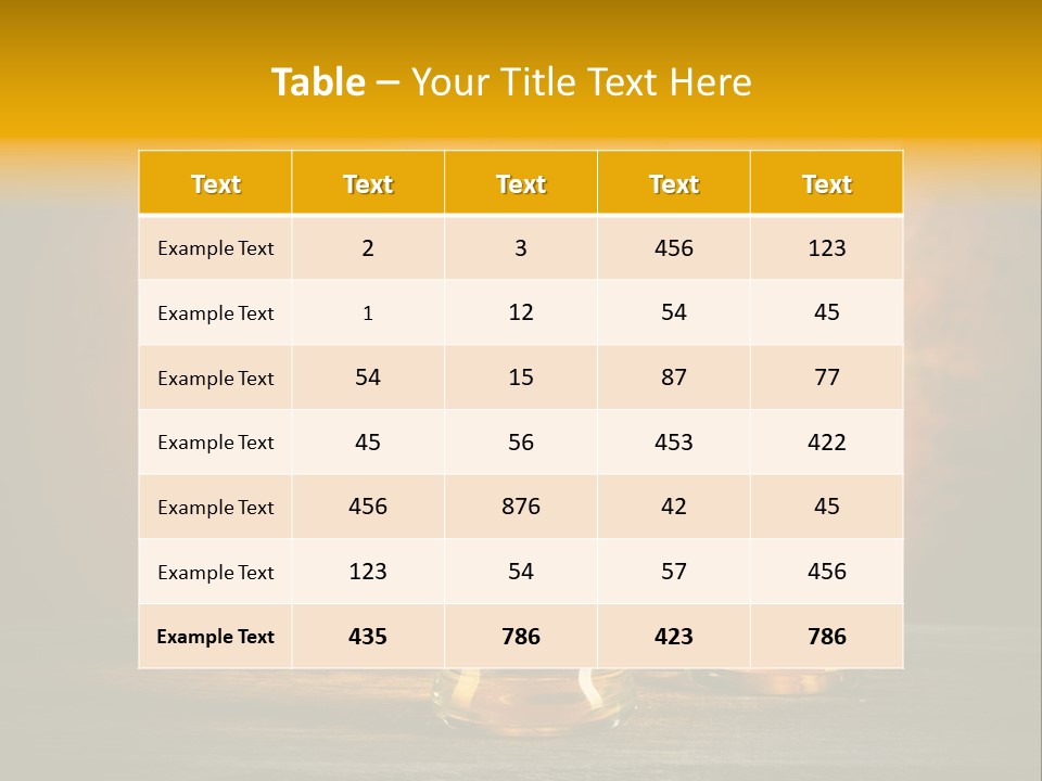 Brewery Froth Bar PowerPoint Template