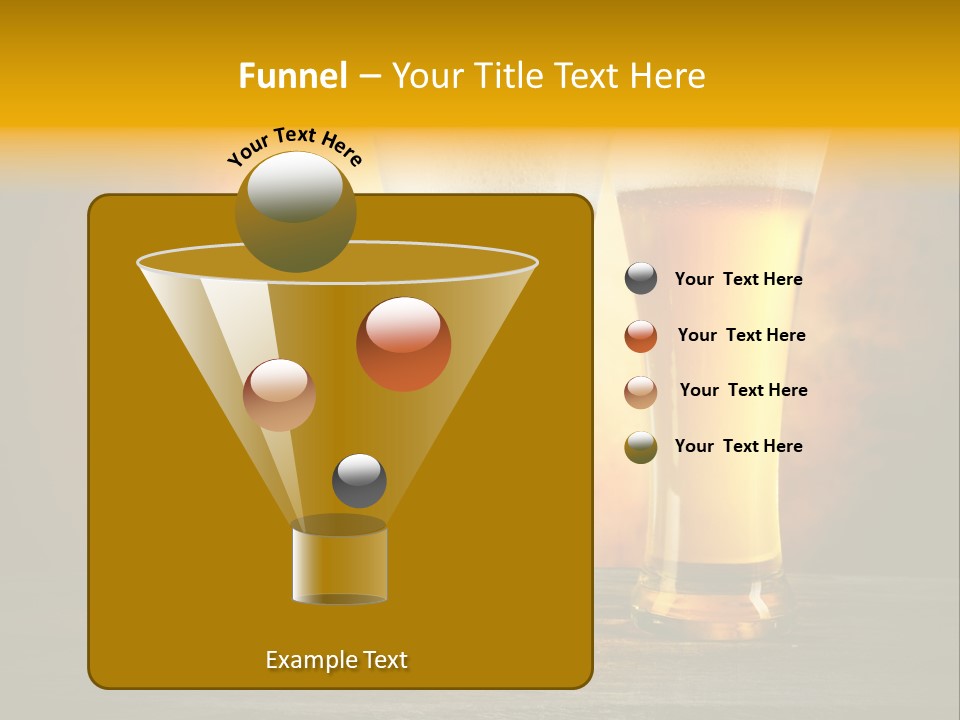 Brewery Froth Bar PowerPoint Template