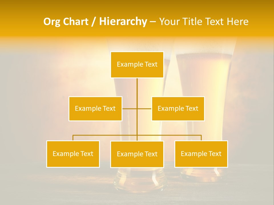 Brewery Froth Bar PowerPoint Template