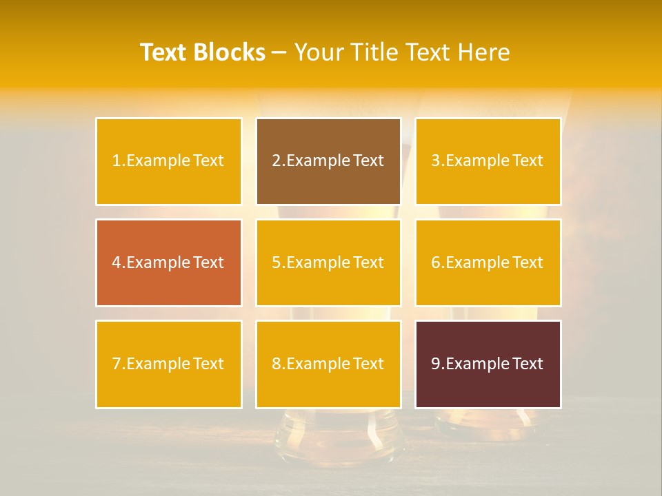 Brewery Froth Bar PowerPoint Template