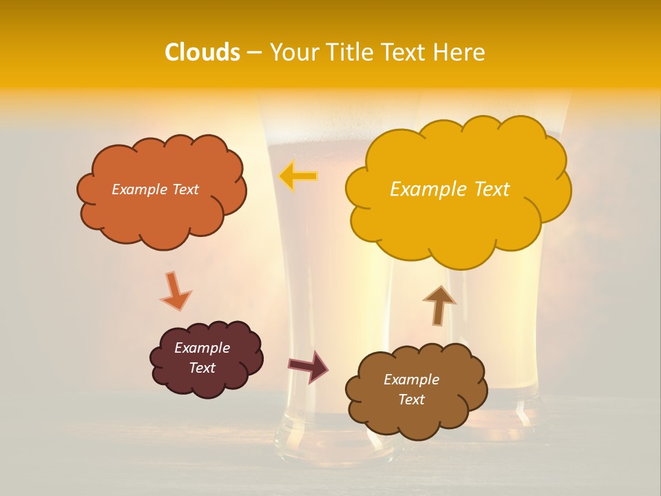 Brewery Froth Bar PowerPoint Template