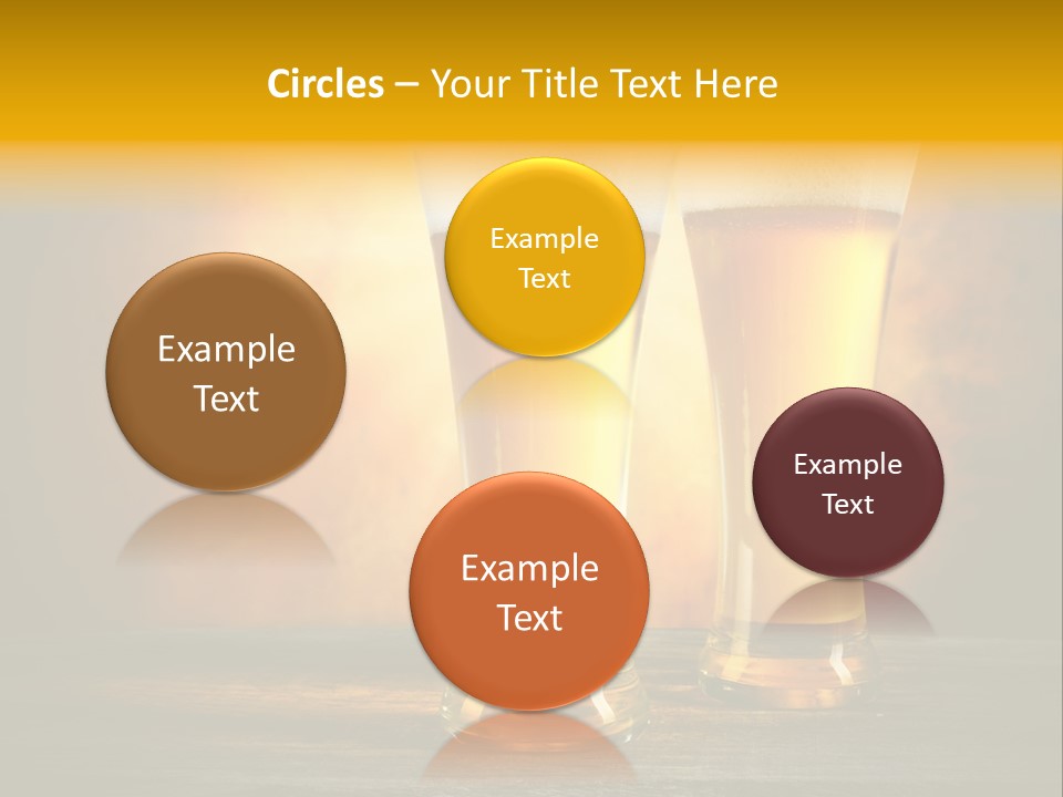 Brewery Froth Bar PowerPoint Template