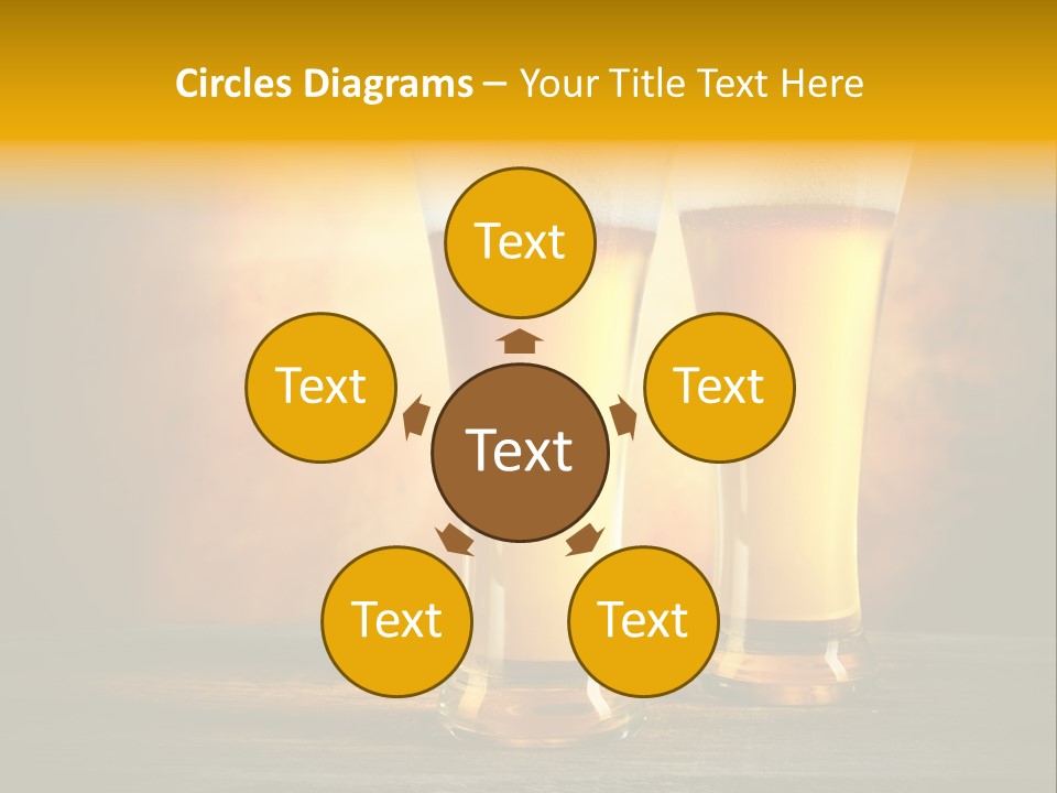 Brewery Froth Bar PowerPoint Template