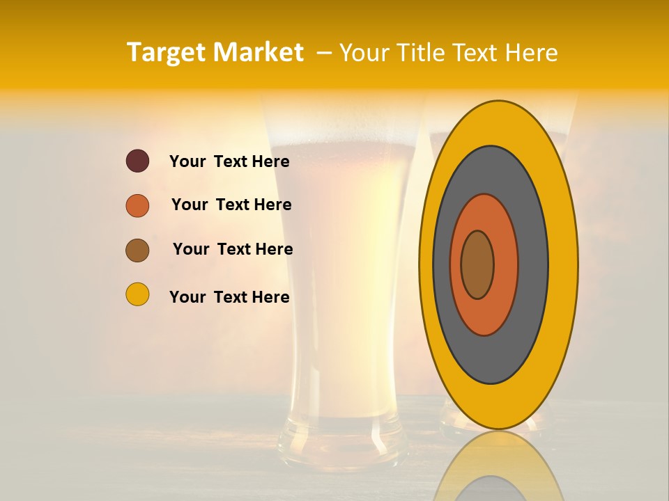 Brewery Froth Bar PowerPoint Template