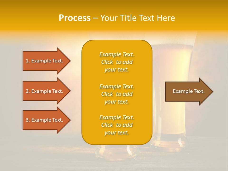 Brewery Froth Bar PowerPoint Template