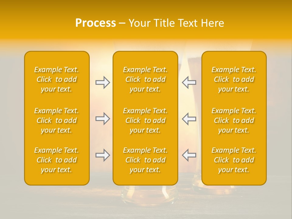 Brewery Froth Bar PowerPoint Template