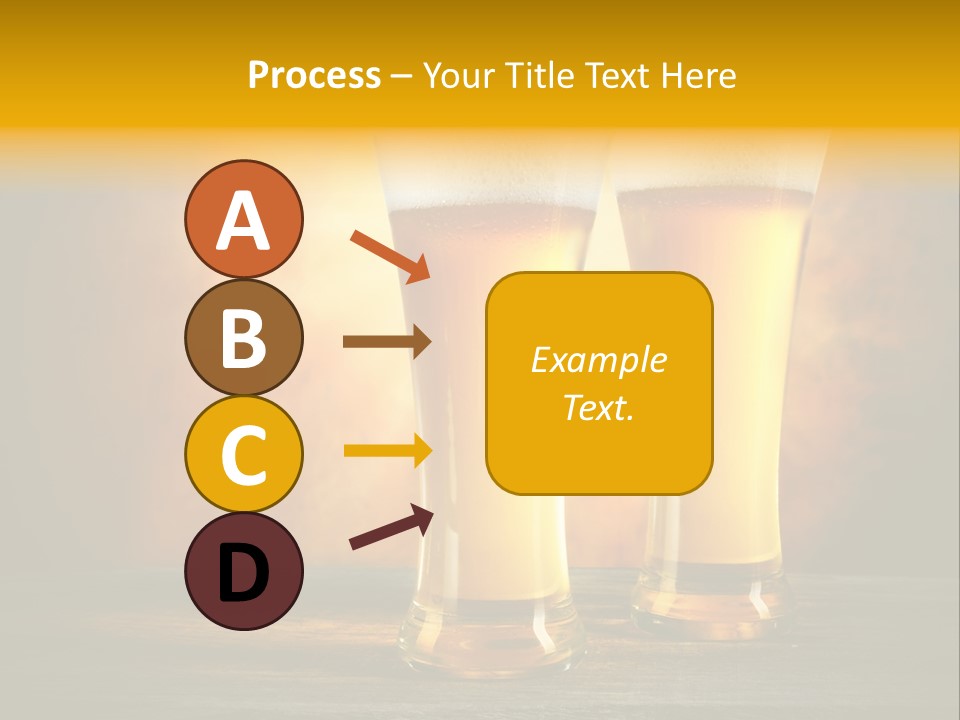 Brewery Froth Bar PowerPoint Template