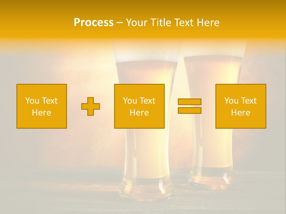 Brewery Froth Bar PowerPoint Template