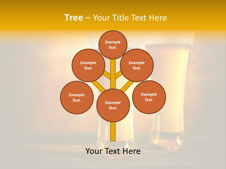 Brewery Froth Bar PowerPoint Template