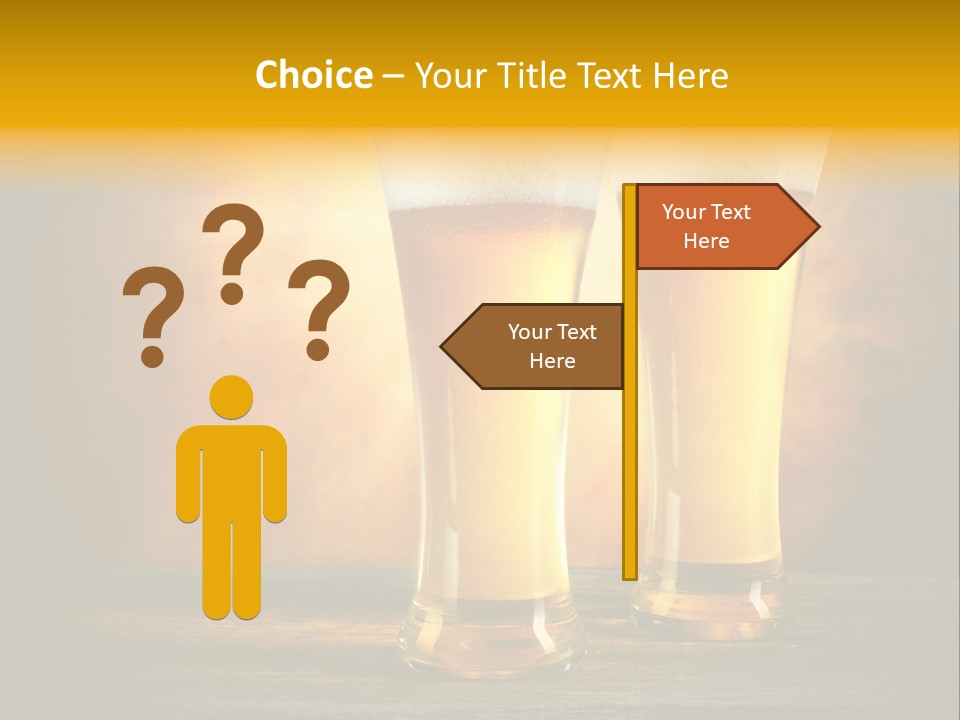 Brewery Froth Bar PowerPoint Template