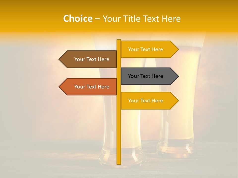 Brewery Froth Bar PowerPoint Template