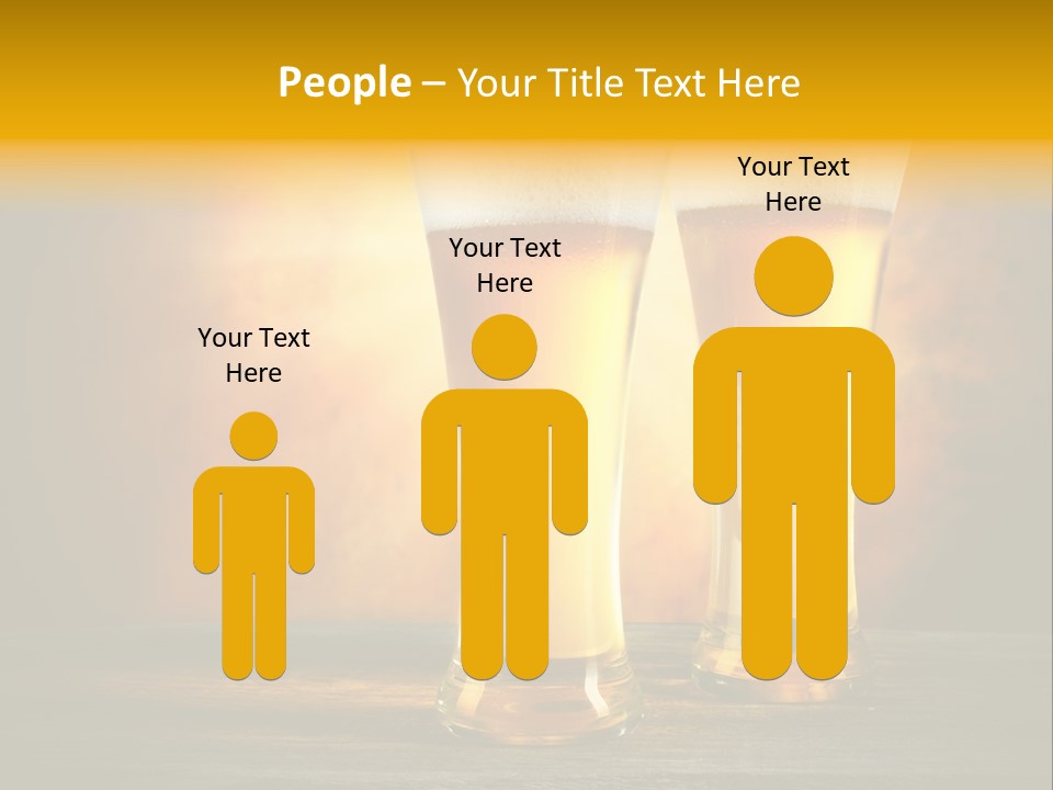 Brewery Froth Bar PowerPoint Template