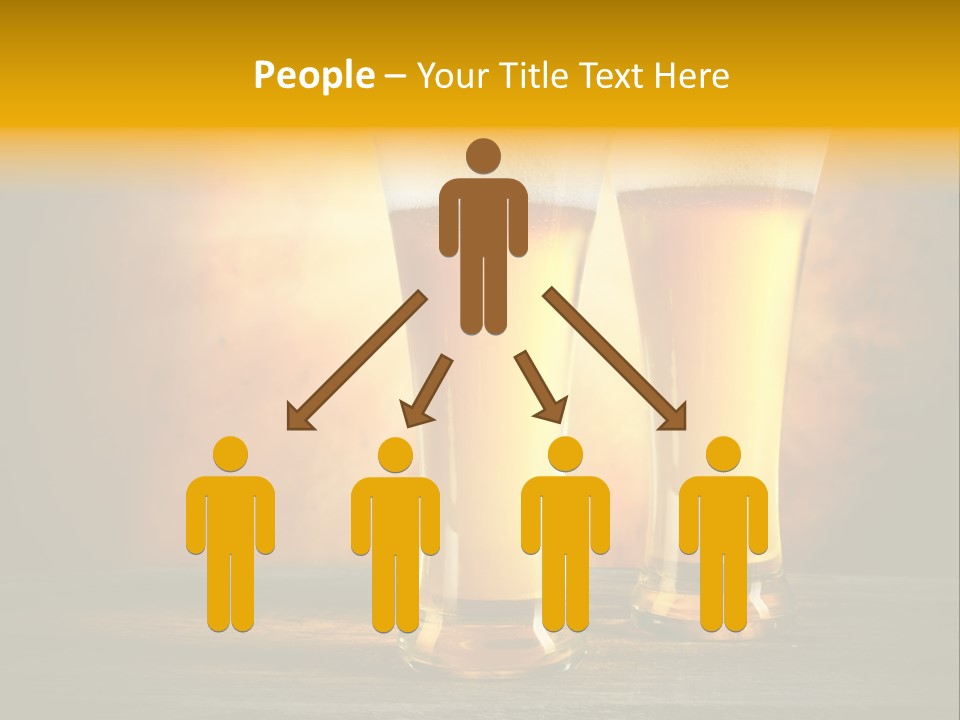 Brewery Froth Bar PowerPoint Template