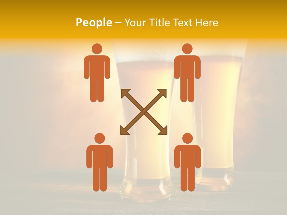 Brewery Froth Bar PowerPoint Template