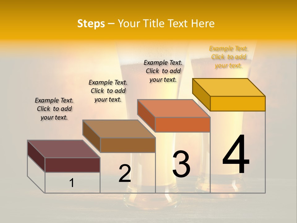 Brewery Froth Bar PowerPoint Template