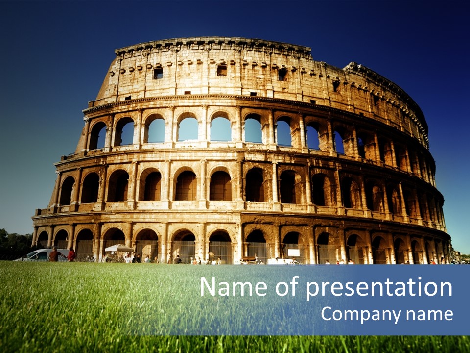 Theater Italy Summer PowerPoint Template