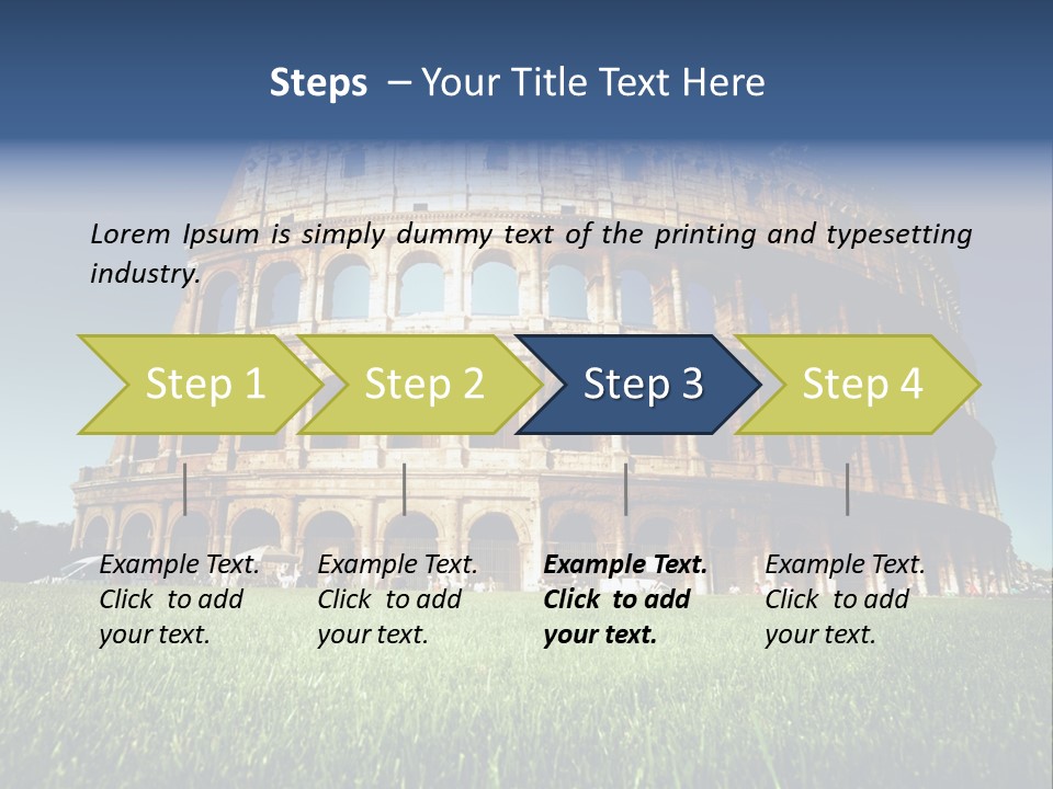 Theater Italy Summer PowerPoint Template