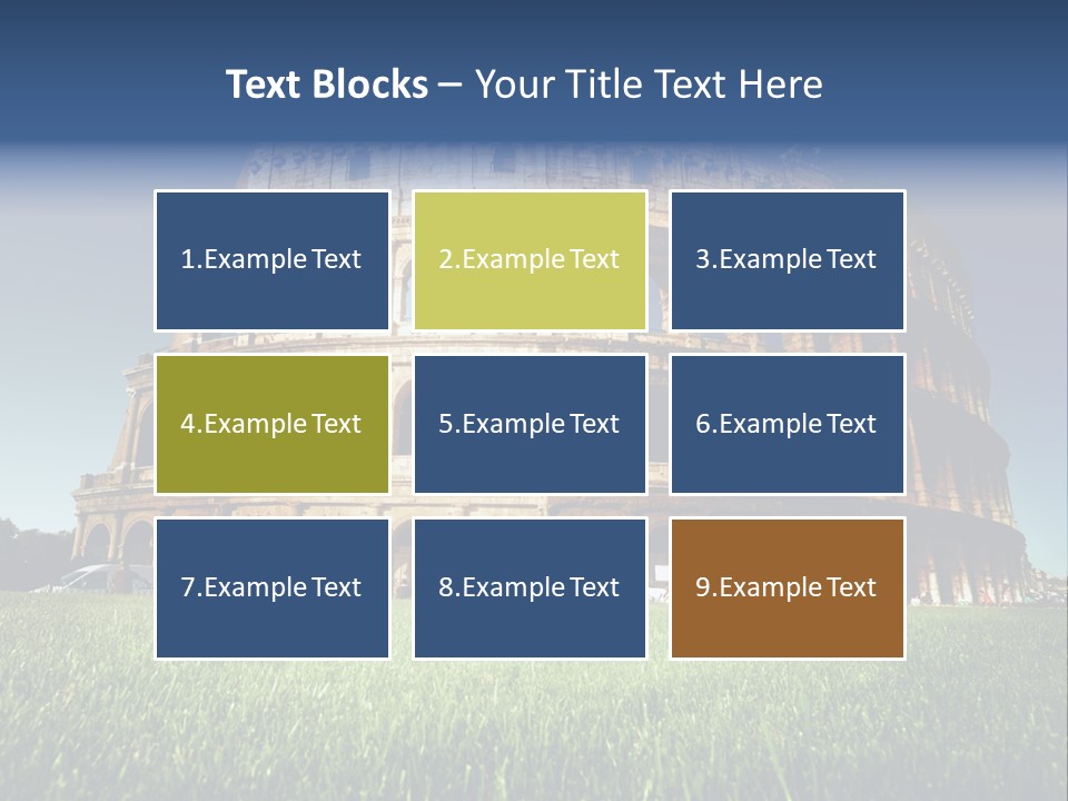 Theater Italy Summer PowerPoint Template