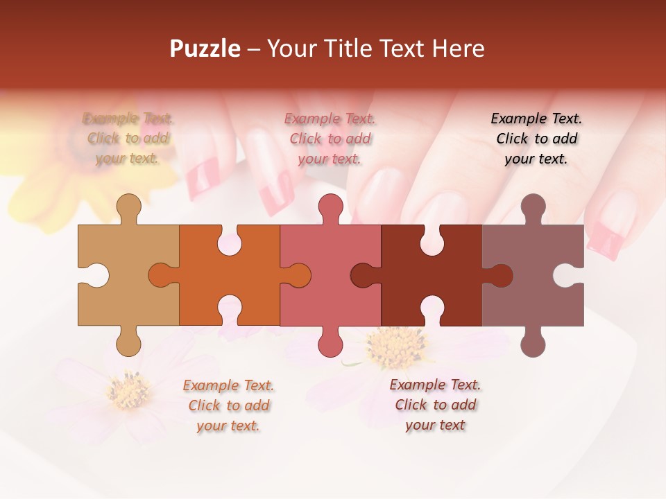 Finger Soft Therapy PowerPoint Template