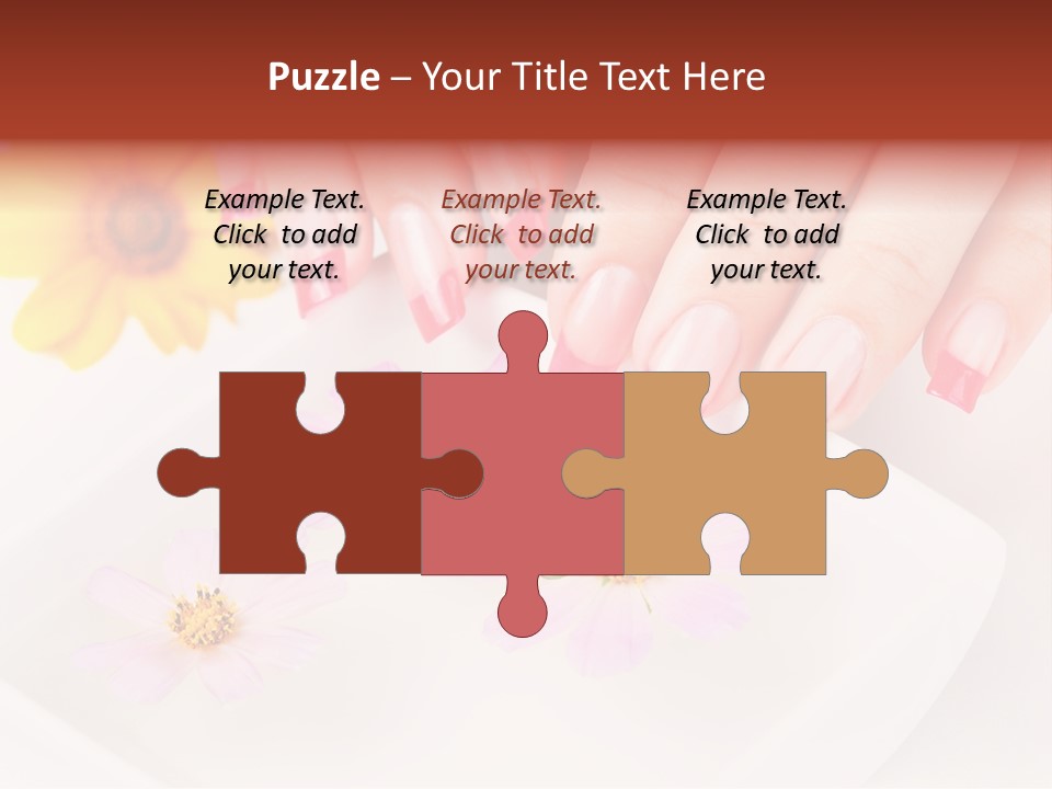 Finger Soft Therapy PowerPoint Template