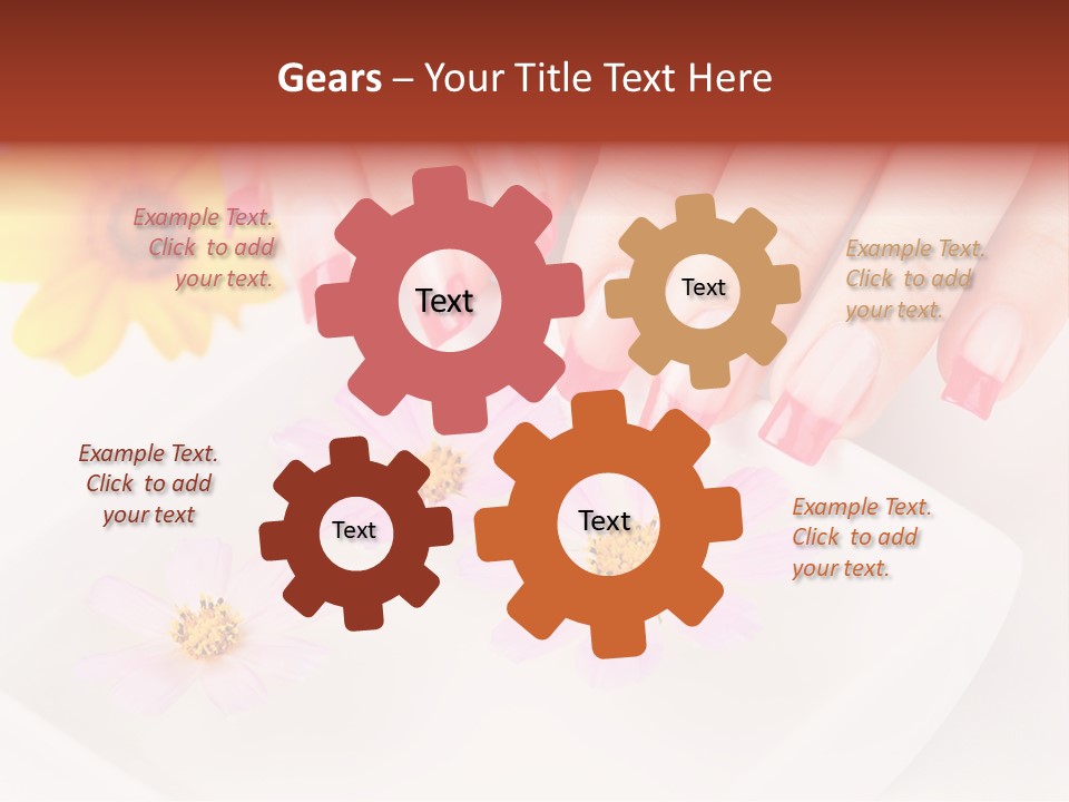 Finger Soft Therapy PowerPoint Template