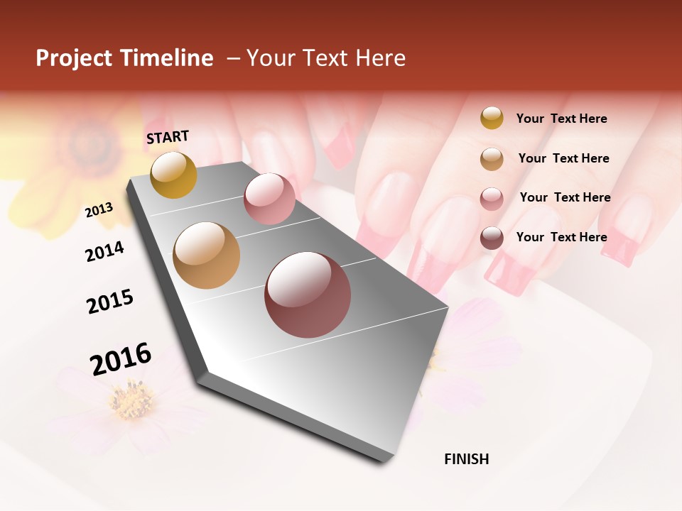 Finger Soft Therapy PowerPoint Template