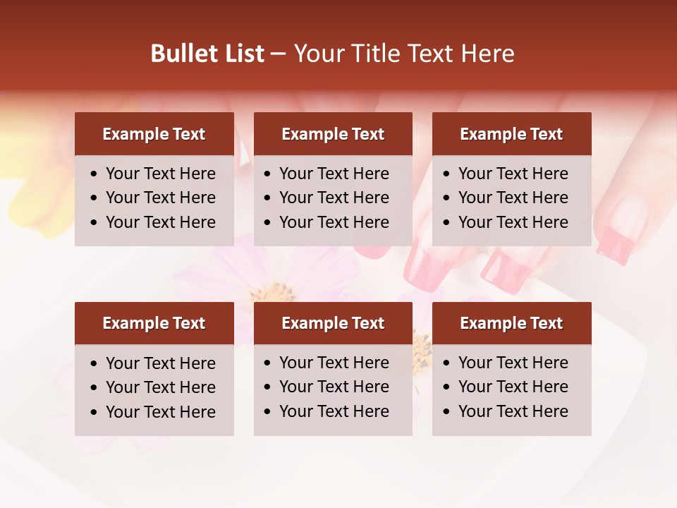 Finger Soft Therapy PowerPoint Template