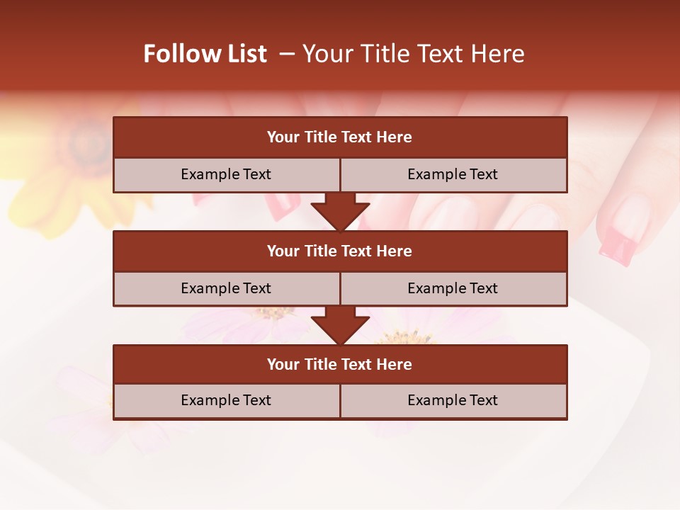 Finger Soft Therapy PowerPoint Template