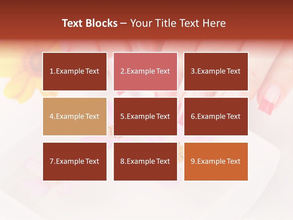 Finger Soft Therapy PowerPoint Template