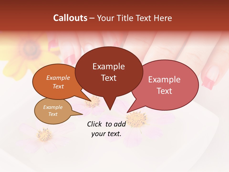 Finger Soft Therapy PowerPoint Template