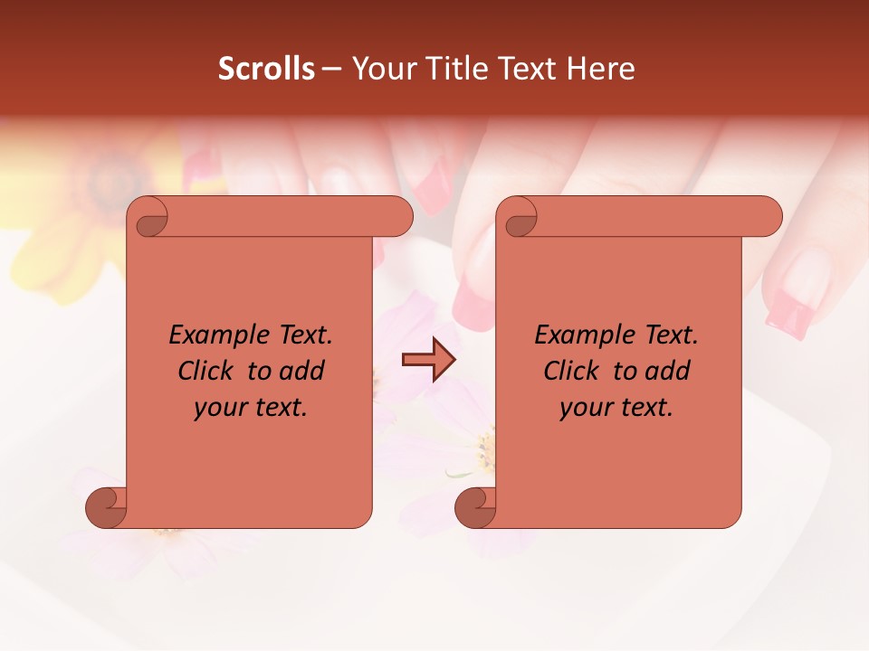 Finger Soft Therapy PowerPoint Template