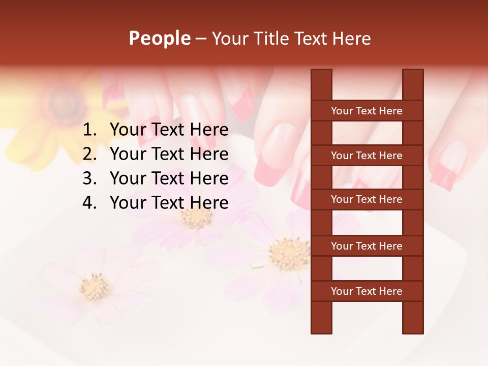 Finger Soft Therapy PowerPoint Template
