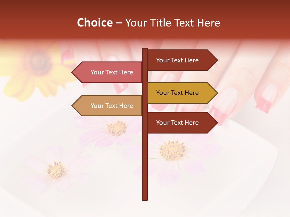 Finger Soft Therapy PowerPoint Template