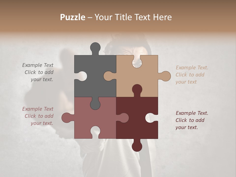 Career Rage Fury PowerPoint Template