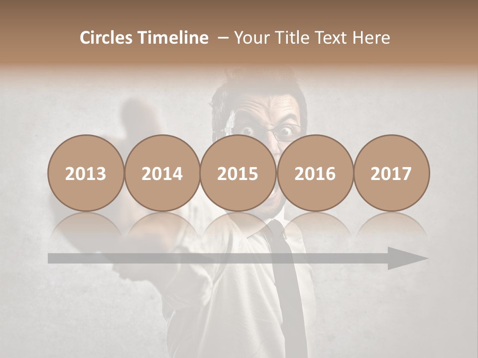 Career Rage Fury PowerPoint Template