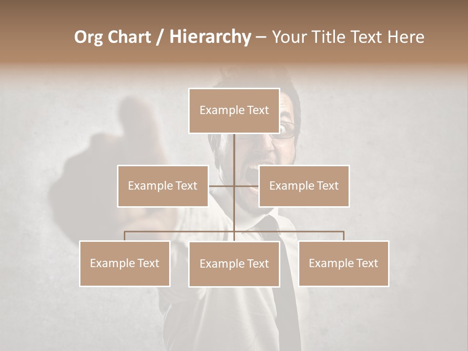 Career Rage Fury PowerPoint Template