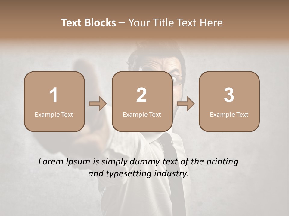 Career Rage Fury PowerPoint Template
