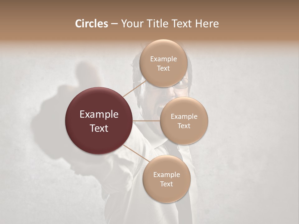 Career Rage Fury PowerPoint Template