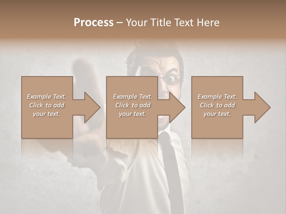 Career Rage Fury PowerPoint Template