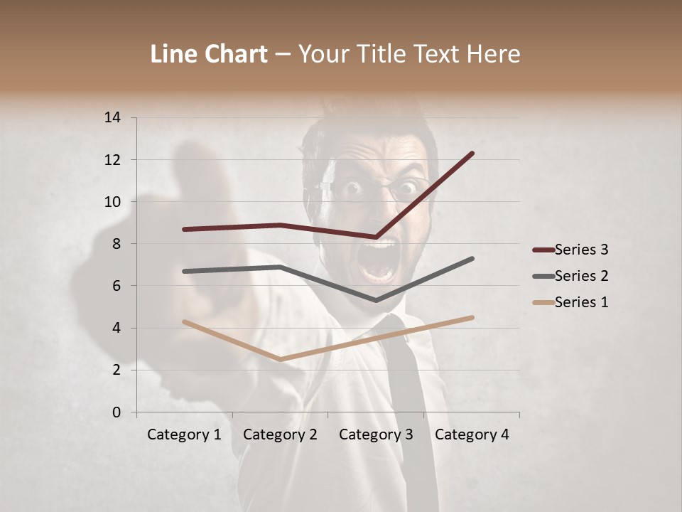 Career Rage Fury PowerPoint Template
