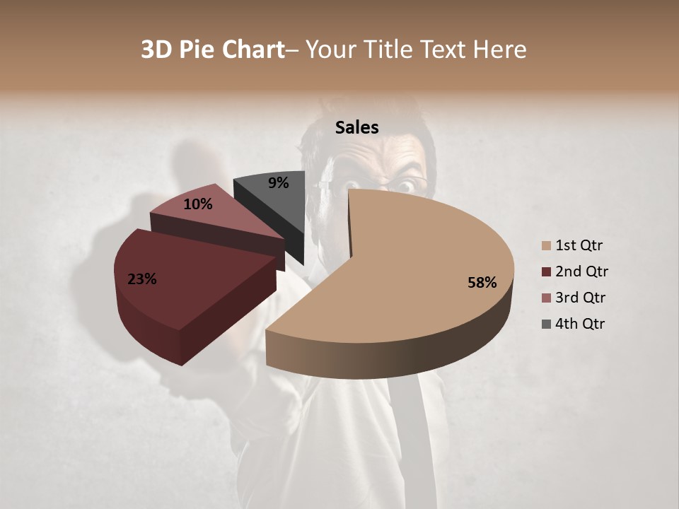Career Rage Fury PowerPoint Template