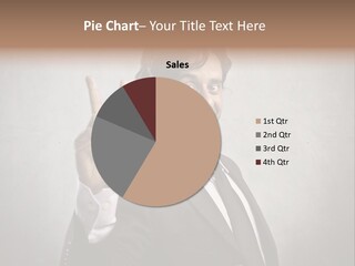 Caucasian Job Man Smile PowerPoint Template