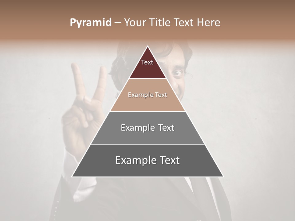 Caucasian Job Man Smile PowerPoint Template