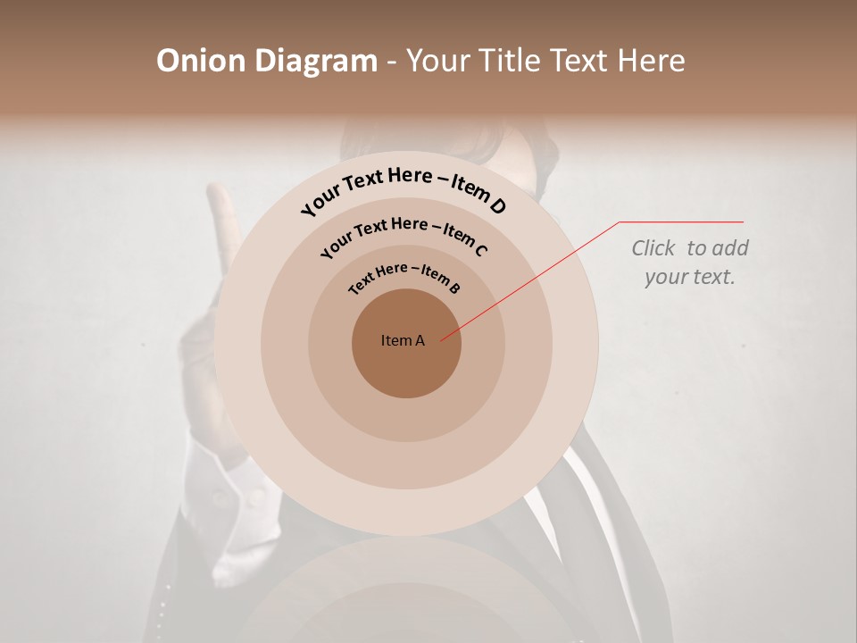 Caucasian Job Man Smile PowerPoint Template