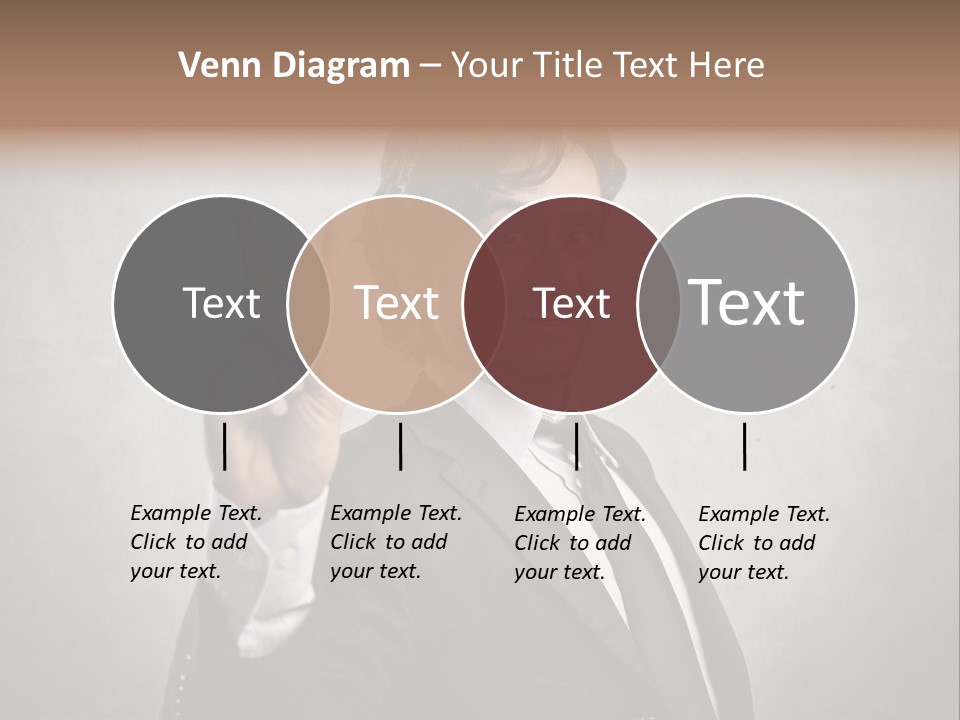 Caucasian Job Man Smile PowerPoint Template